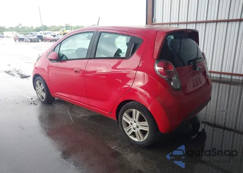 2013 Chevrolet Spark 1Lt Manual из США, поврежденный, VIN KL8CC6S93DC504364